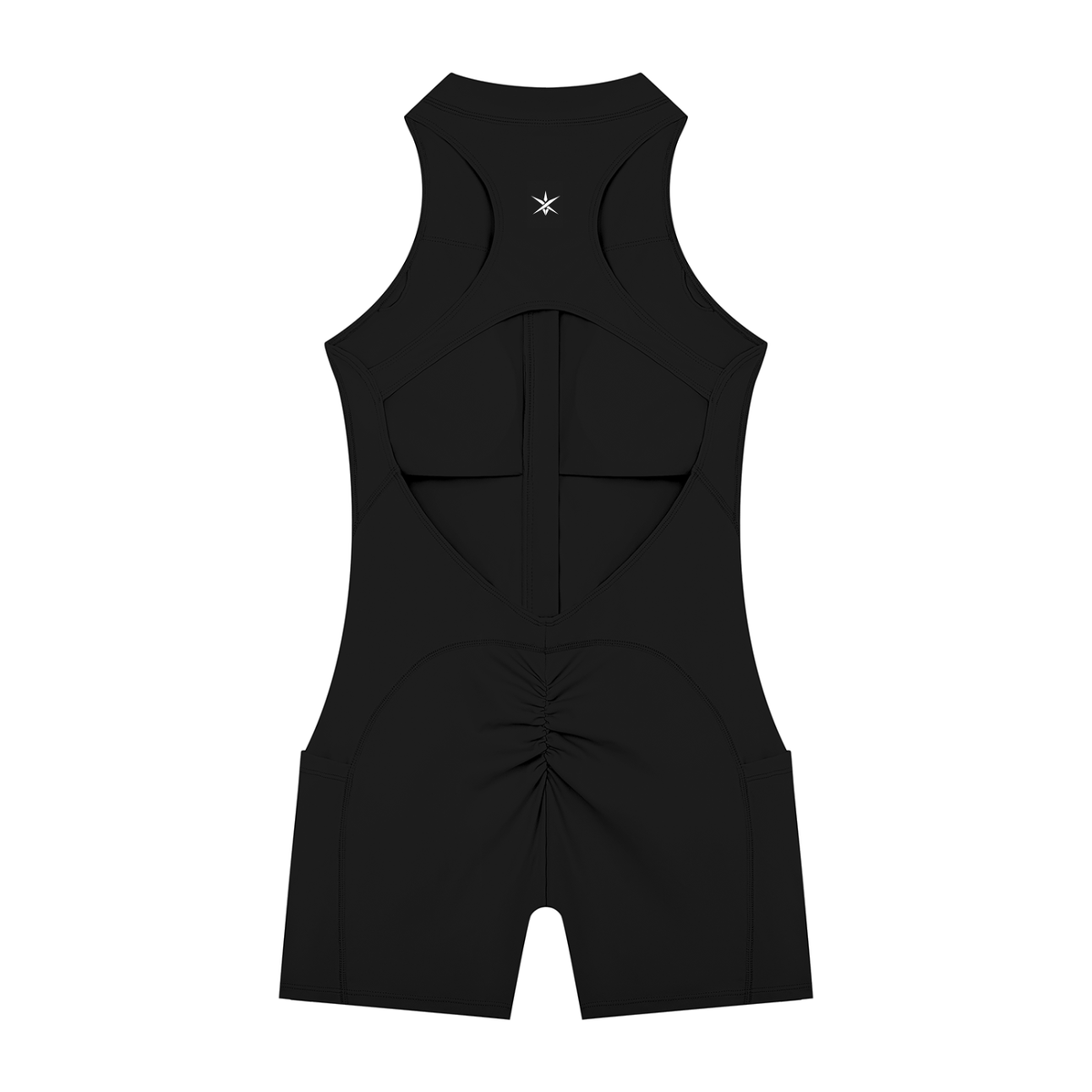 Women’s Quarter-Zip. Yoga Romper