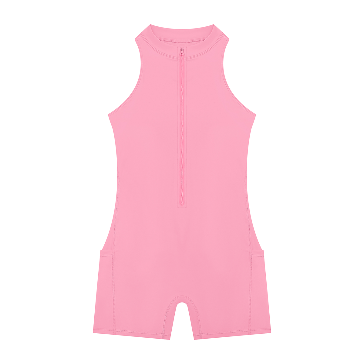 Women’s Quarter-Zip. Yoga Romper