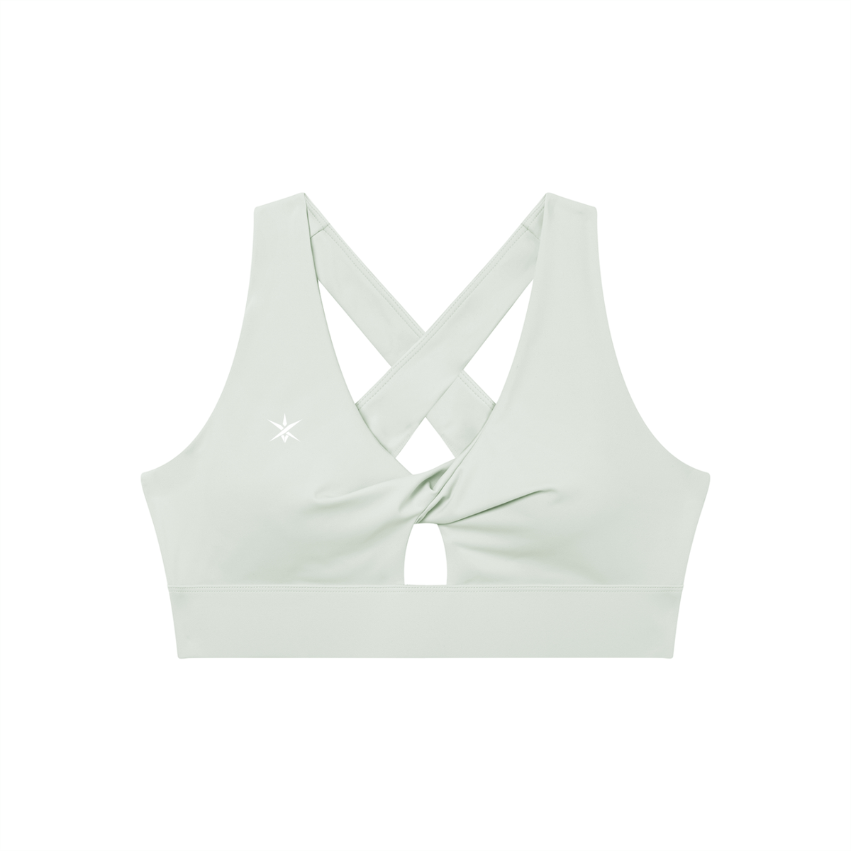 Women's Twist Front V-Neck Sports Bra