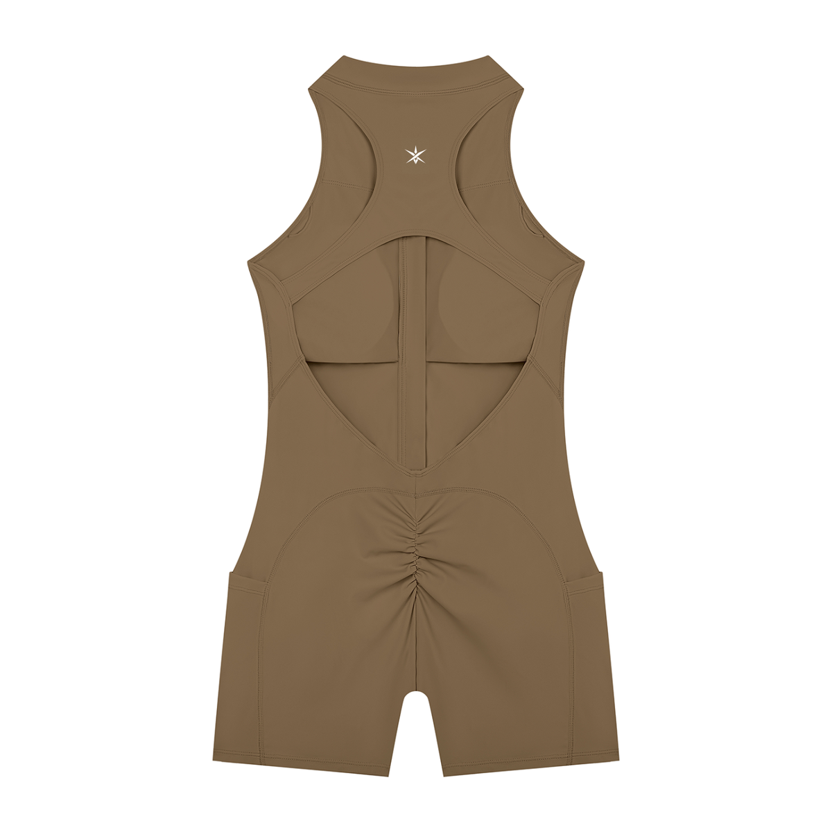 Women’s Quarter-Zip. Yoga Romper