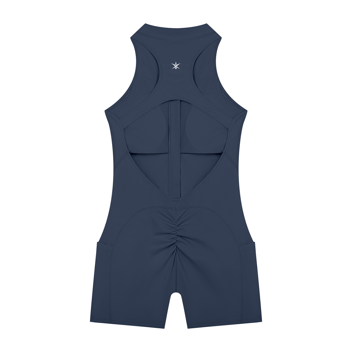 Women’s Quarter-Zip. Yoga Romper