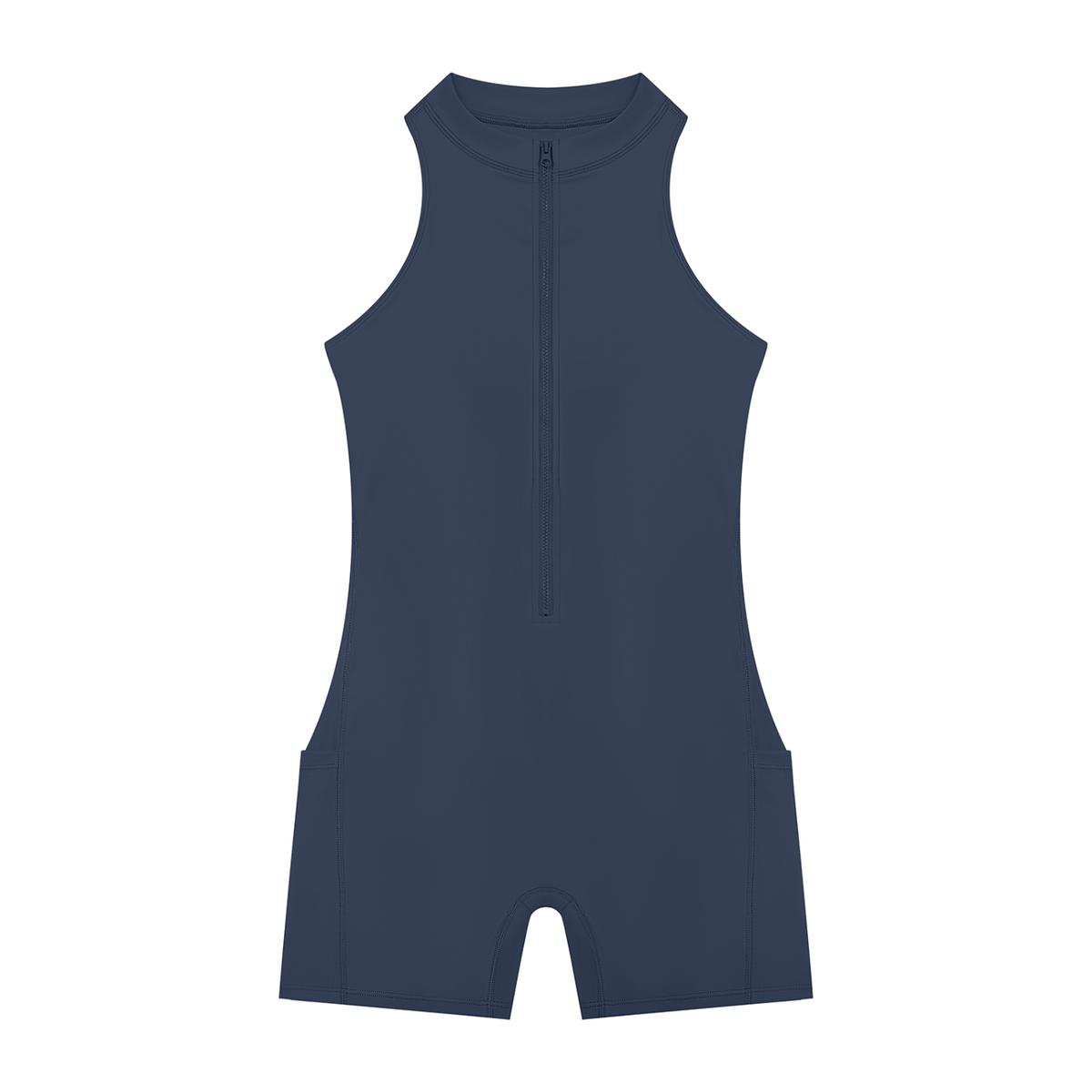 Women’s Quarter-Zip. Yoga Romper