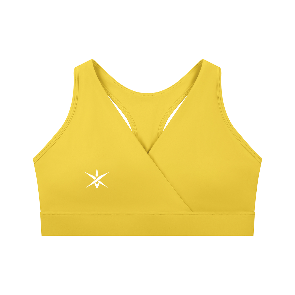 Women's Crossover V-Neck Sports Bra